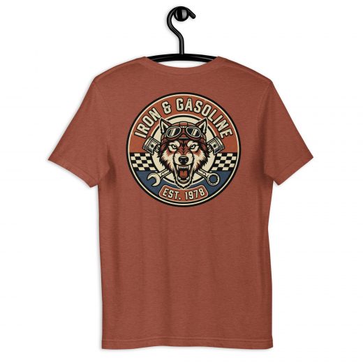 T-Shirt „Iron & Gasoline – Est. 1978“