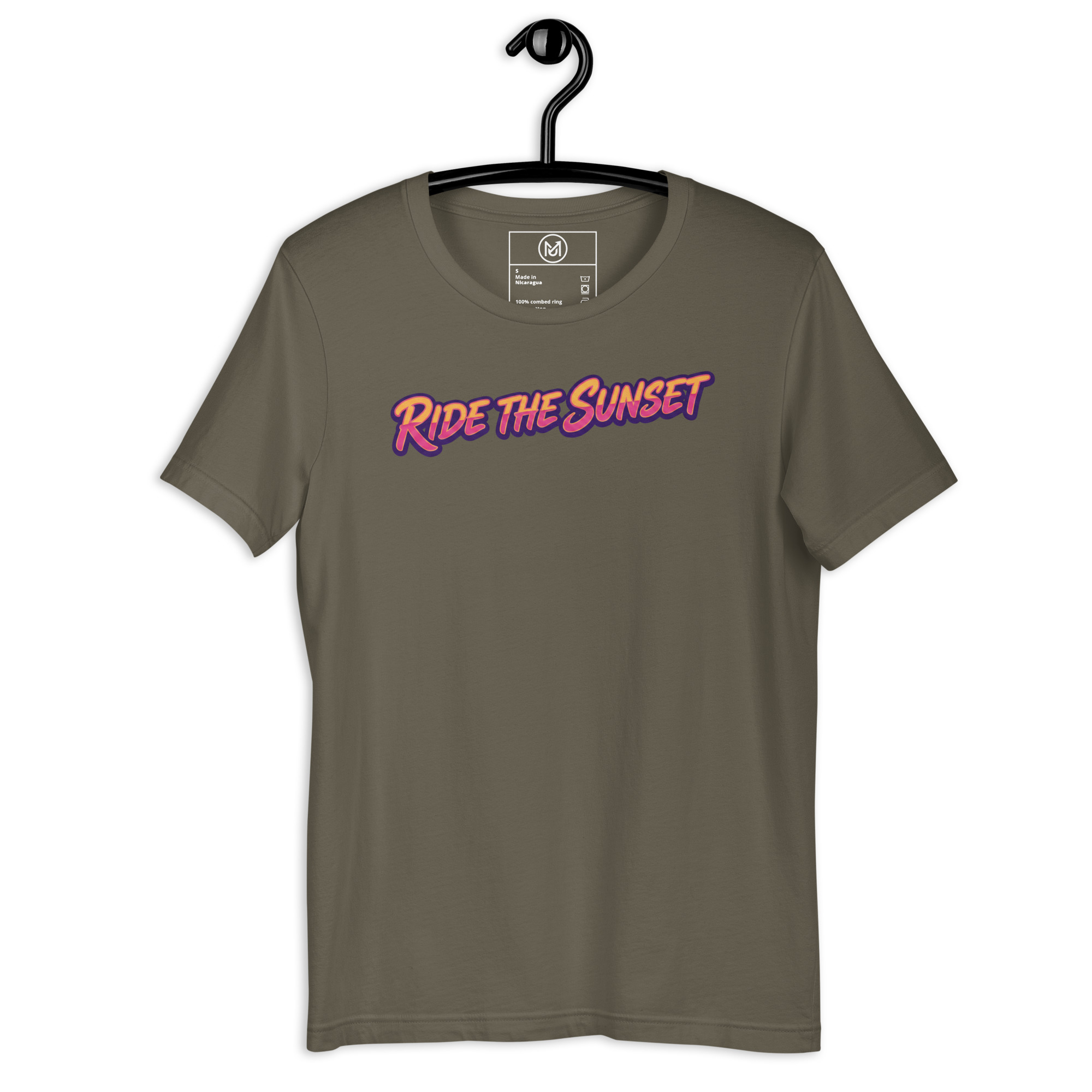 Ride the Sunset Motorrad T-Shirt – Bild 4
