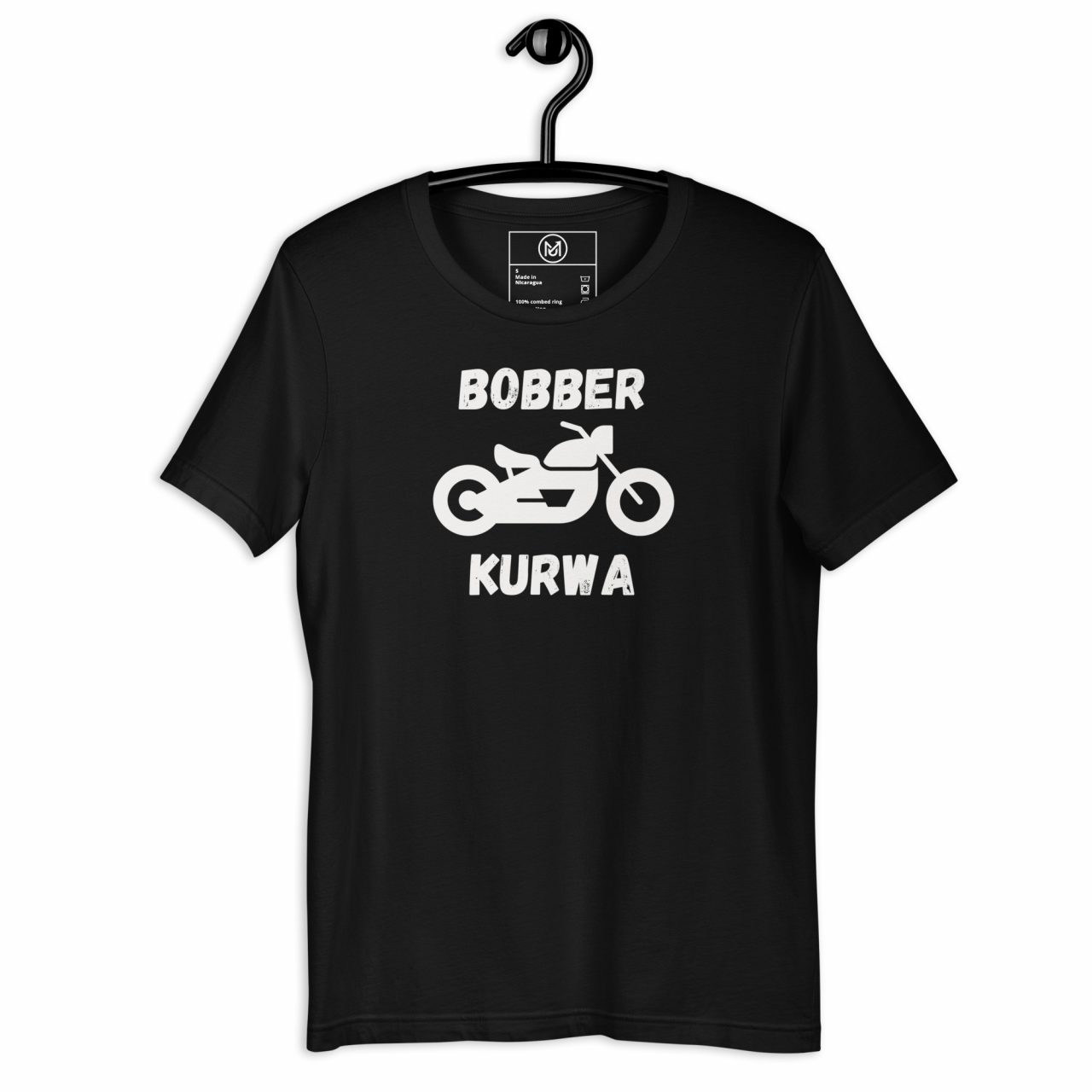 Bobber Kurwa T-Shirt – Lustiges Motorrad Shirt für Bobber Fahrer