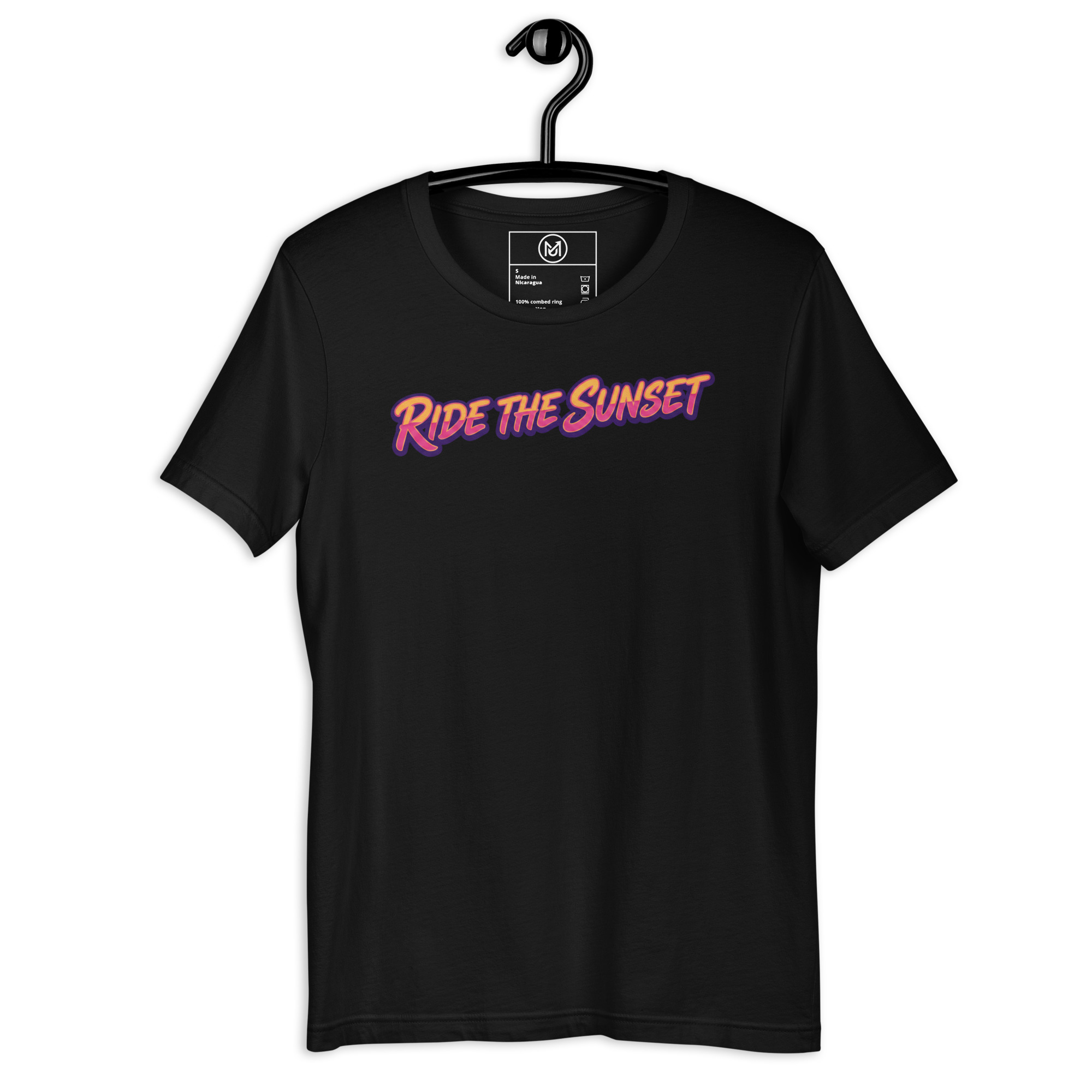 Ride the Sunset Motorrad T-Shirt – Bild 2