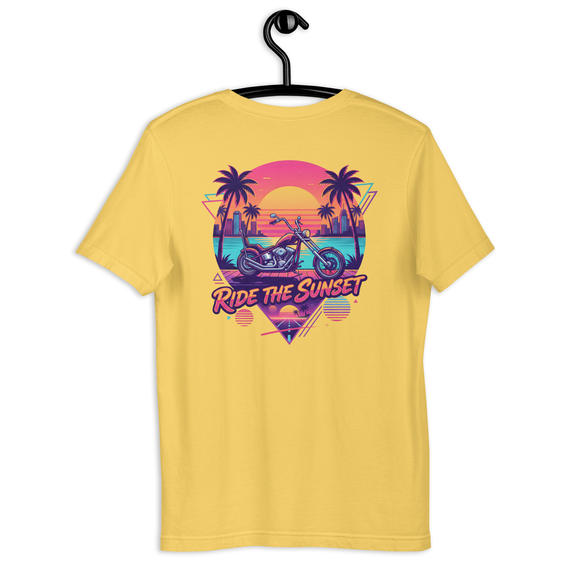 Ride the Sunset Motorrad T-Shirt – Bild 10