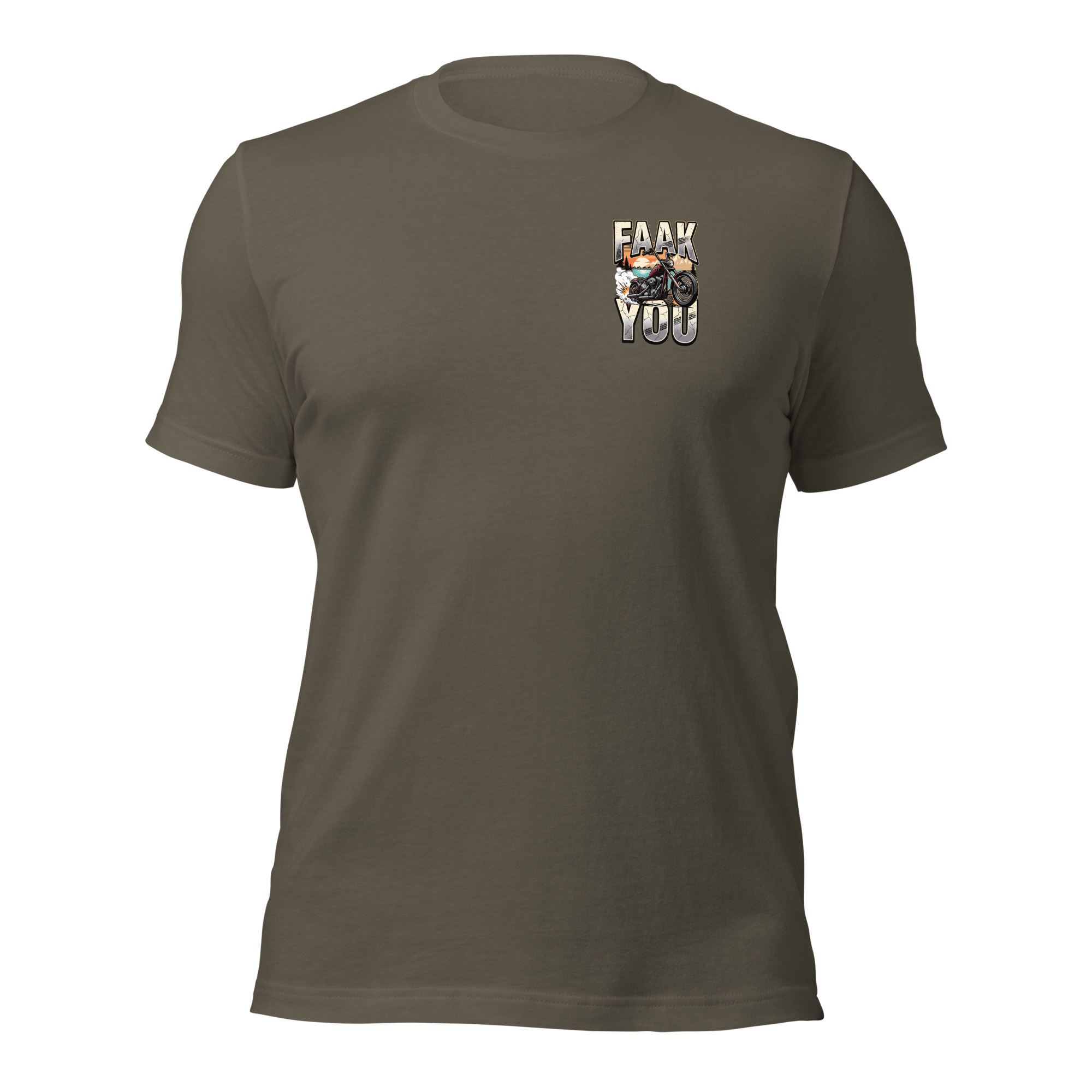 FAAK YOU Motorrad T-Shirt – European Bike Week Shirt mit Backprint & Brustlogo – Bild 3