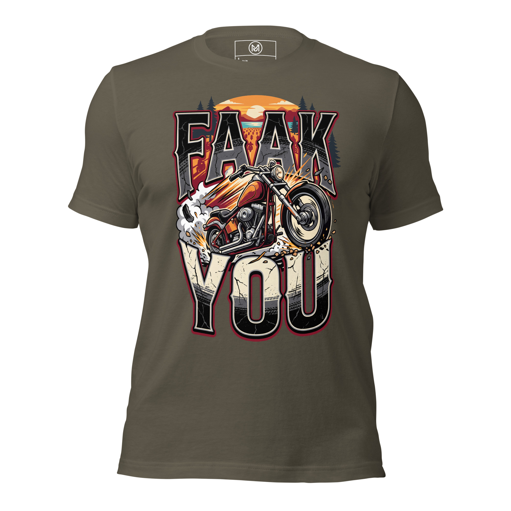 FAAK YOU Motorrad T-Shirt – Bild 2