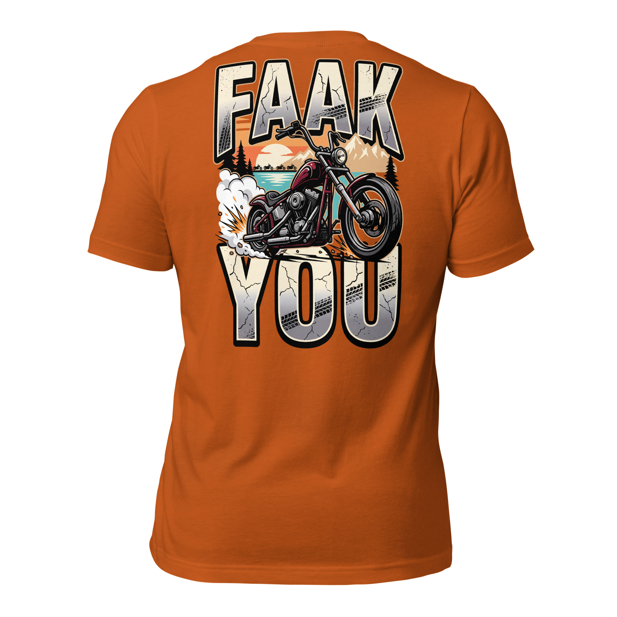 FAAK YOU Motorrad T-Shirt – European Bike Week Shirt mit Backprint & Brustlogo – Bild 6