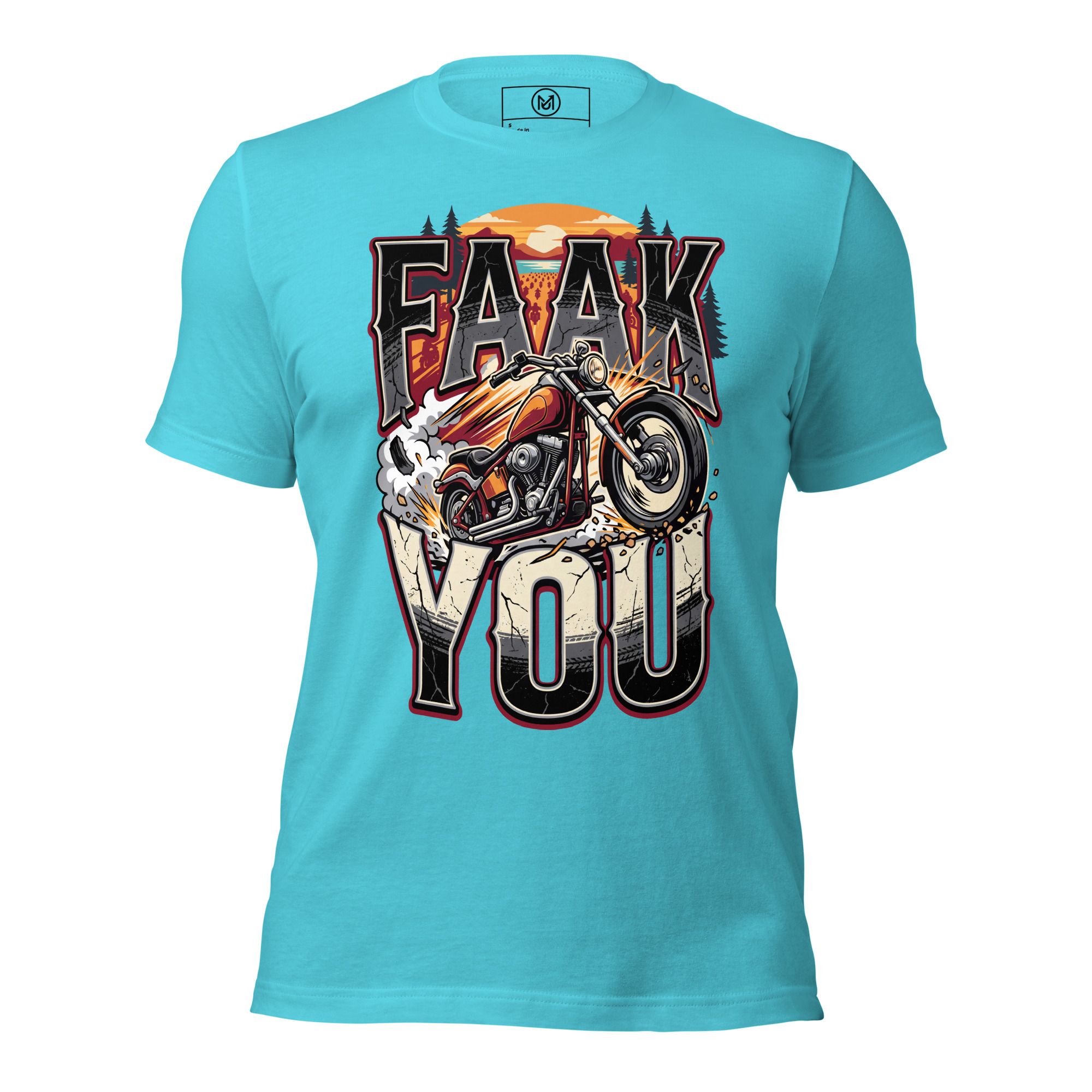 FAAK YOU Motorrad T-Shirt – Bild 4