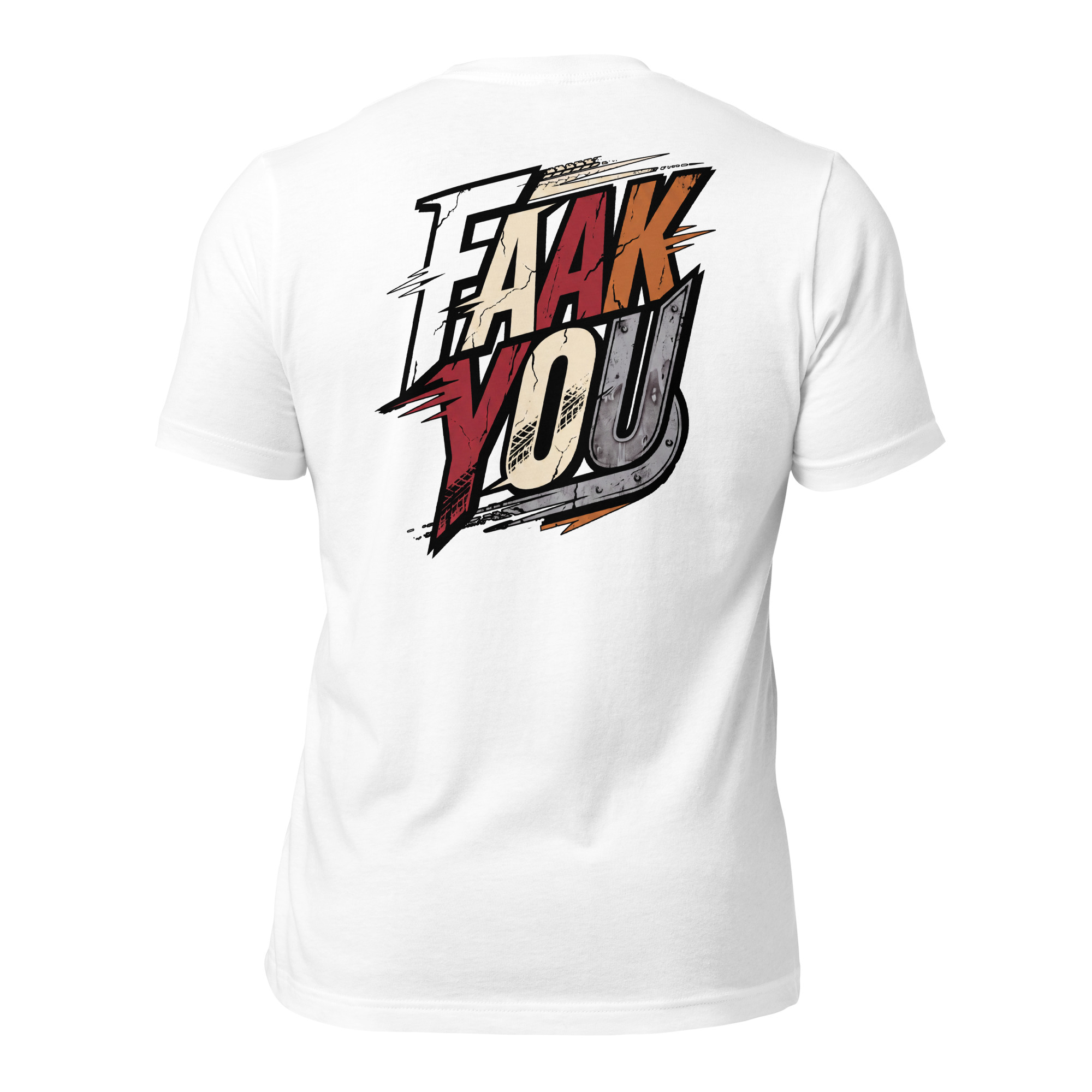 FAAK YOU Motorrad T-Shirt – Brustlogo & Backprint – Bild 12