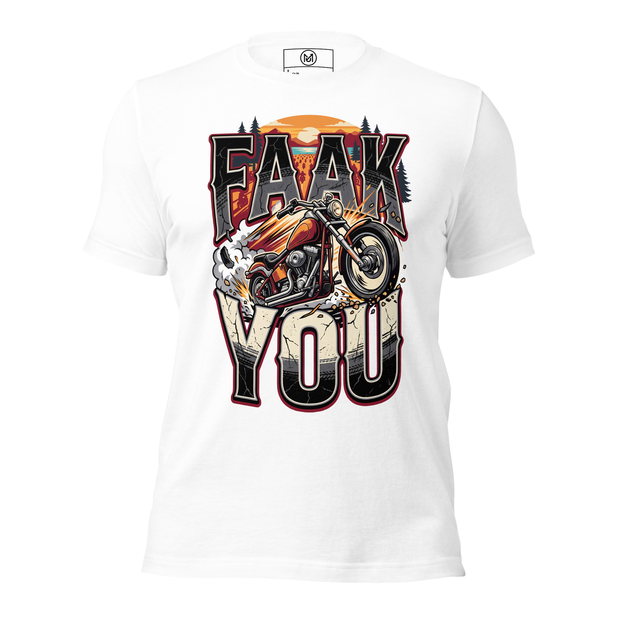 FAAK YOU Motorrad T-Shirt – Bild 6