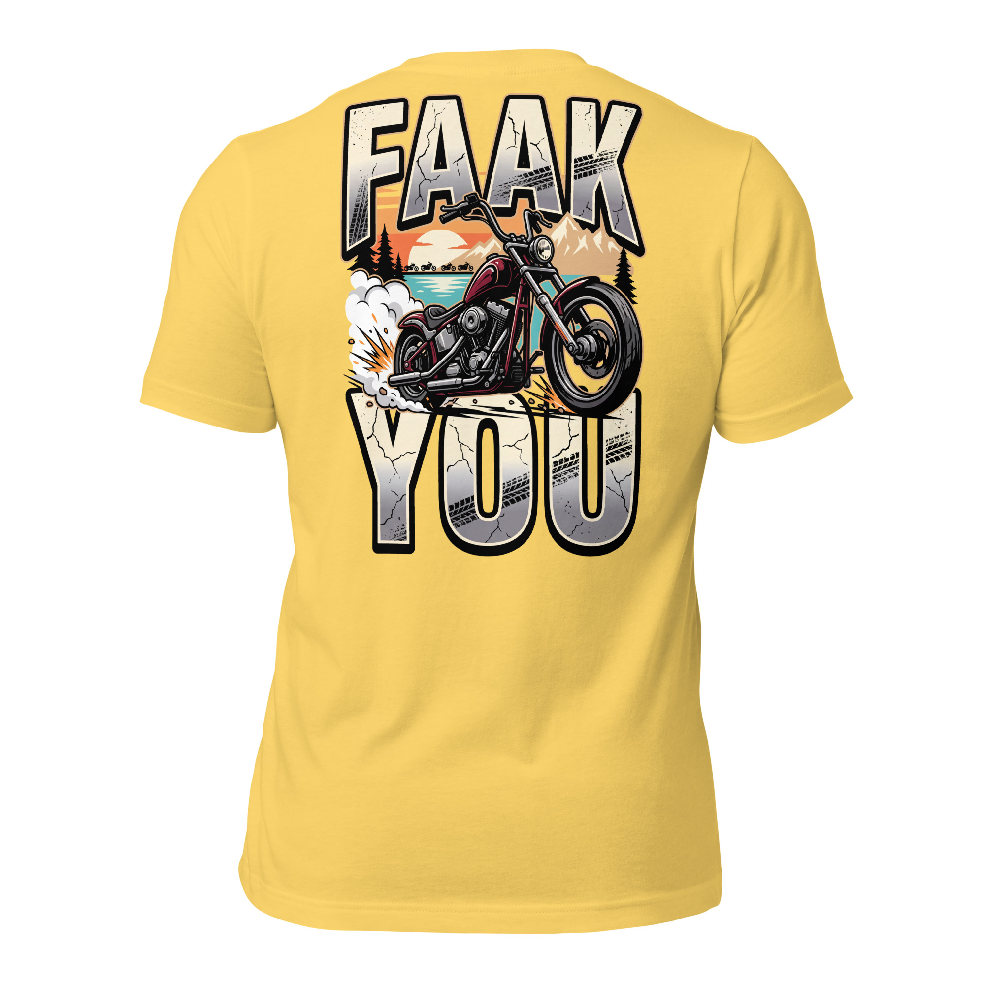 FAAK YOU Motorrad T-Shirt – European Bike Week Shirt mit Backprint & Brustlogo – Bild 10