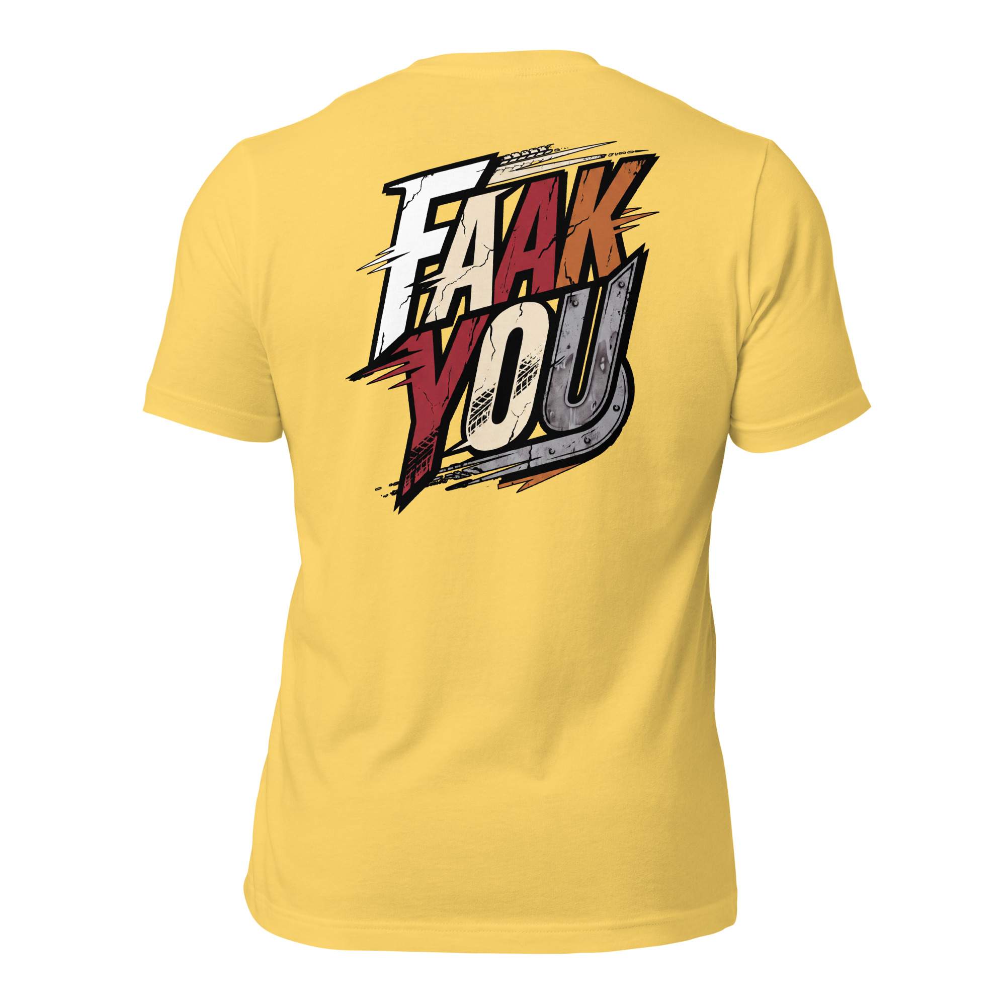 FAAK YOU Motorrad T-Shirt – Brustlogo & Backprint – Bild 10