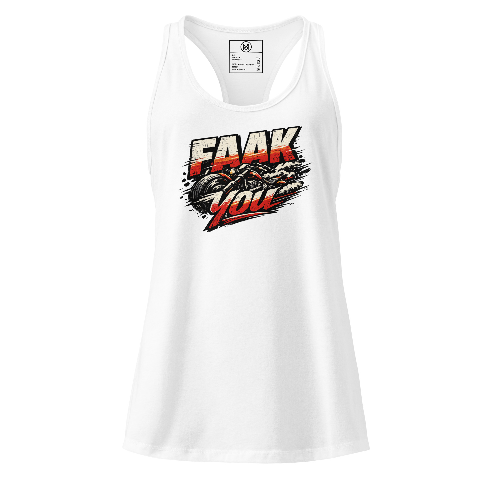 FAAK YOU Motorrad Racerback-Tanktop – Bild 9