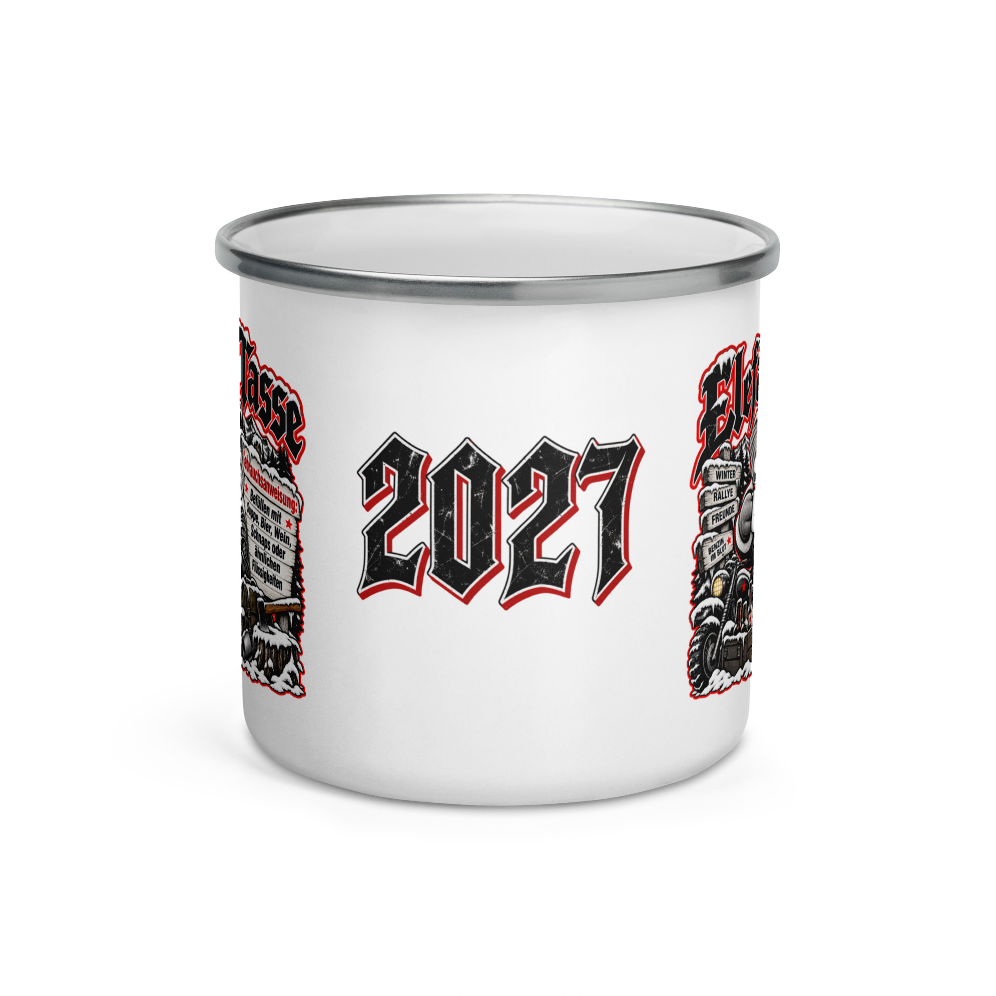Elefanten Tasse – gemacht für echte Winter-Biker – Bild 2